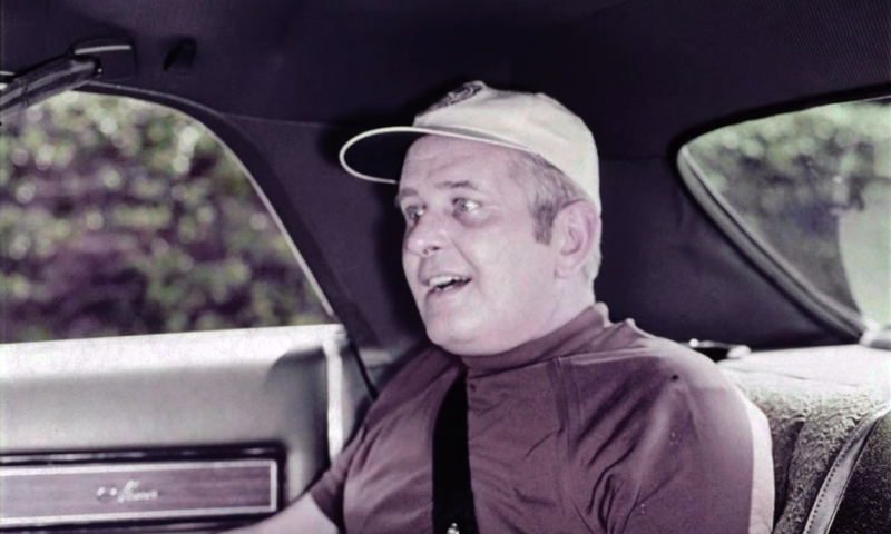 This is the face anyone would make when experiencing the Torsion-Quiet Ride in the 1970 Dodge Monaco.